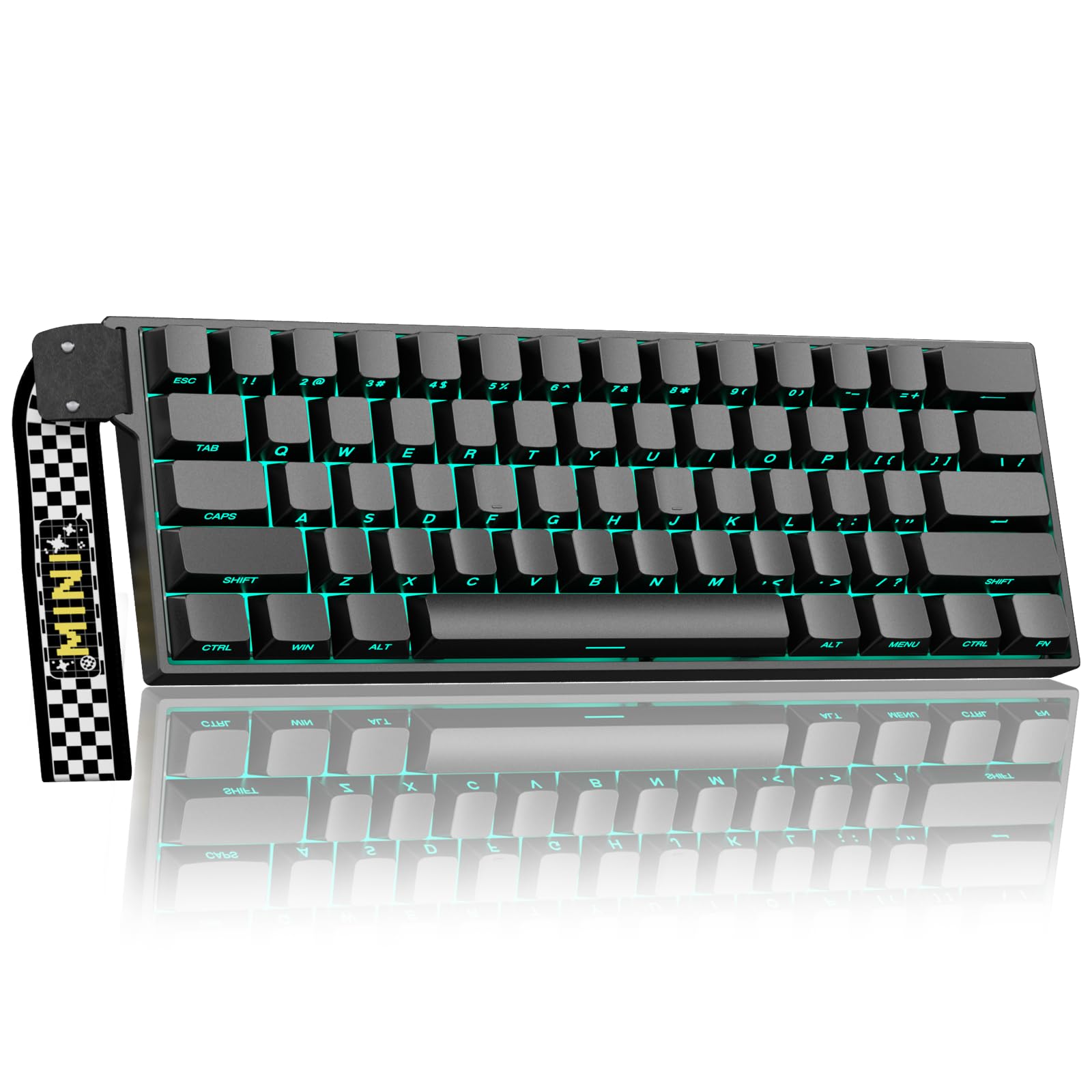 Gaming Keyboard Mini Mechanical - AULA MINI 60HE Magnetic Keyboard Wireless