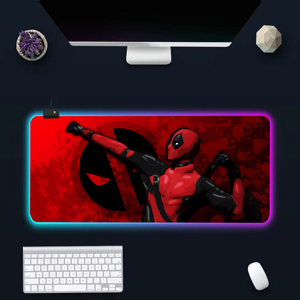 Gaming Keyboard No Rgb - Funny red immortal warrior RGB Pc