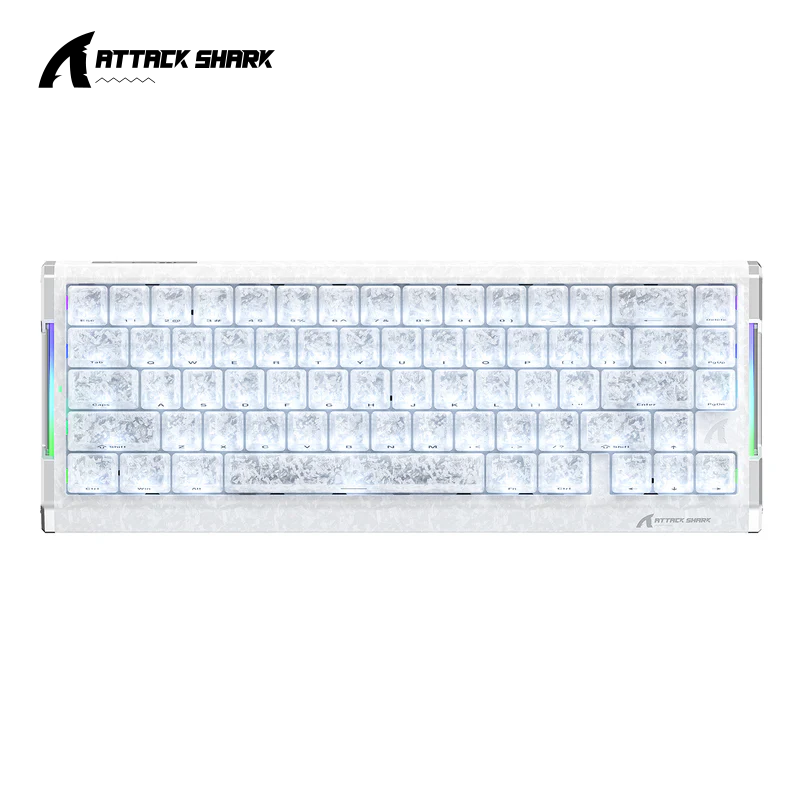 Gaming Keyboard No Rgb - ATTACK SHARK, R68 HE, Mechanical Keyboard,