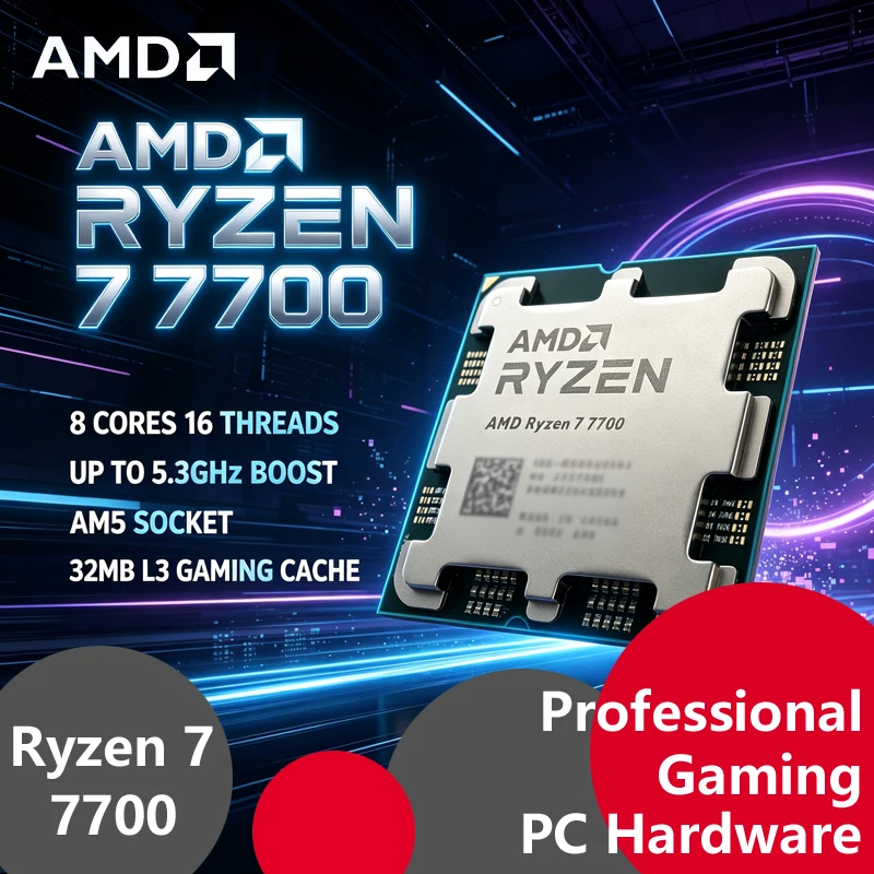 Amd Cpu Ryzen 7 - AMD Ryzen 7 7700 Unlocked Tray