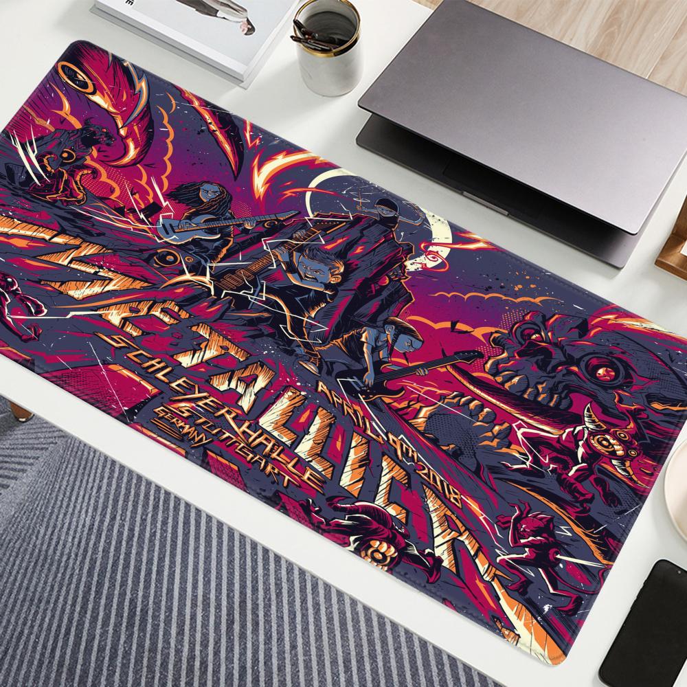 Gaming Keyboard Best - Band M-Metallicaes Mouse Pad 90x40CM Non-slip