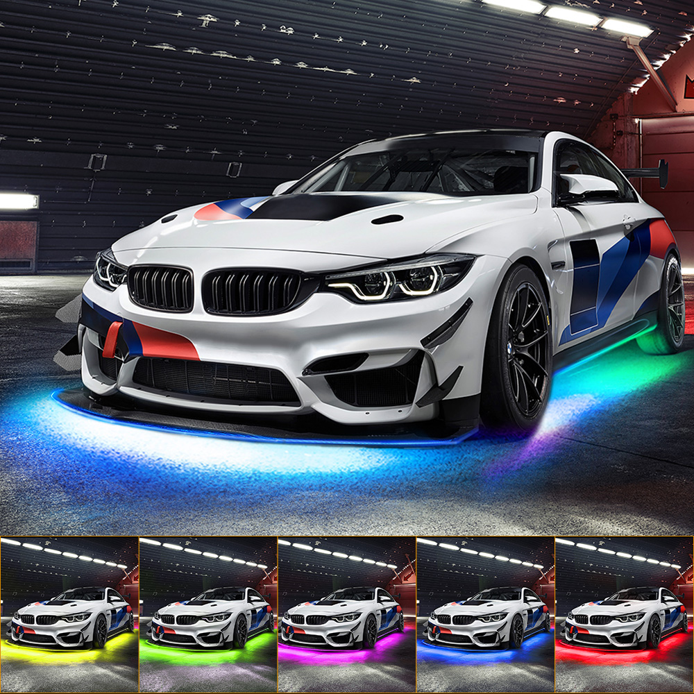 Neon LED RGB Car Underglow Bot - огляд і ціна Rgb Underglow Strip