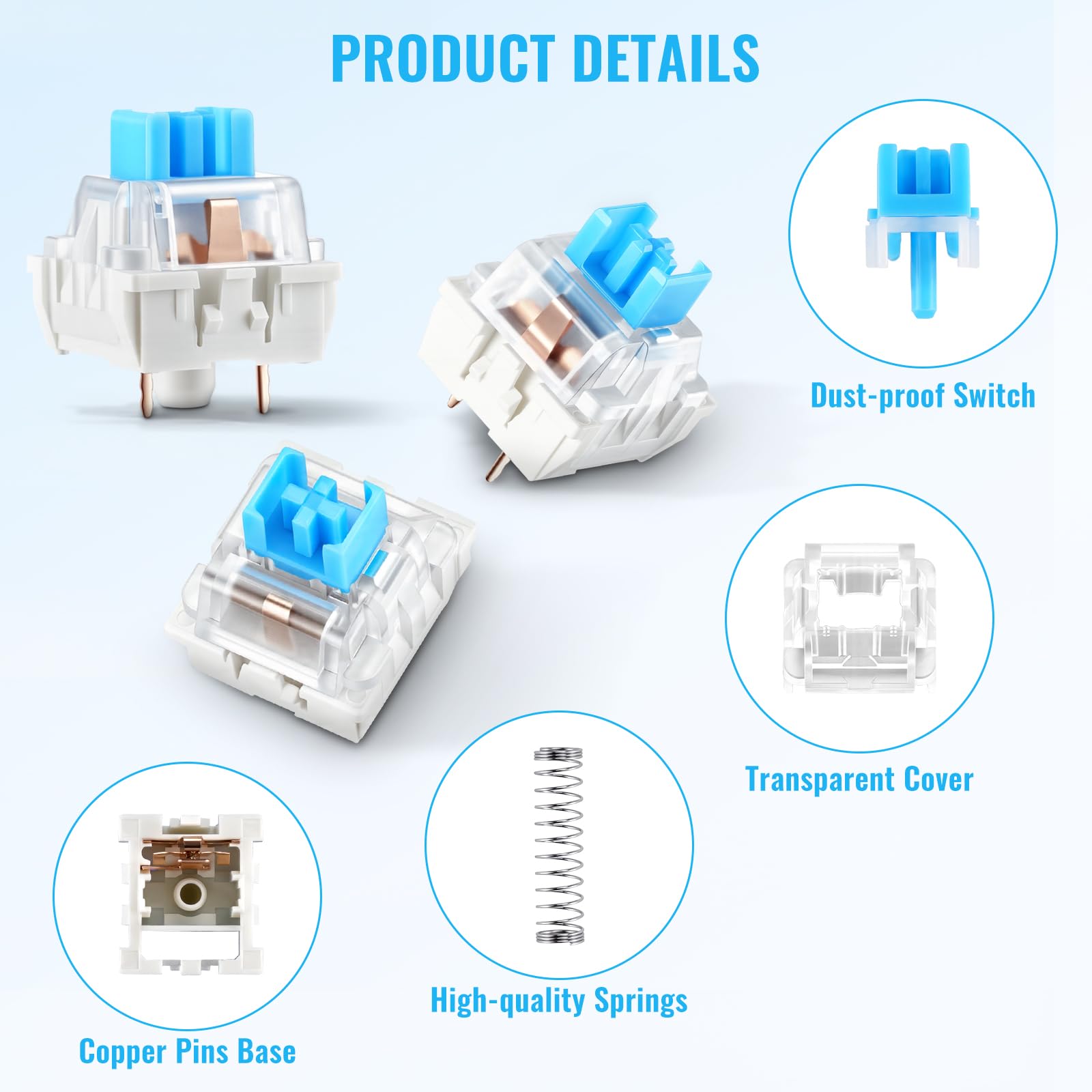 3 Pin Tactile Keyboard Switche - огляд і ціна Switch Opener Tool