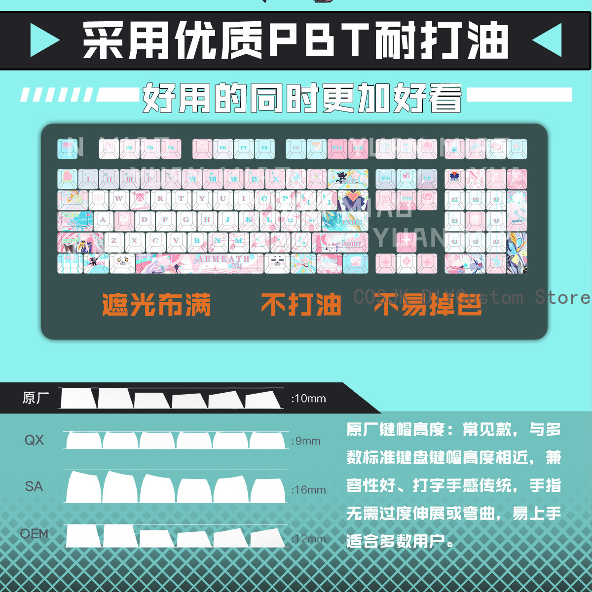 122 Keys Anime Wuthering Waves - огляд і ціна Gaming Keyboard Top