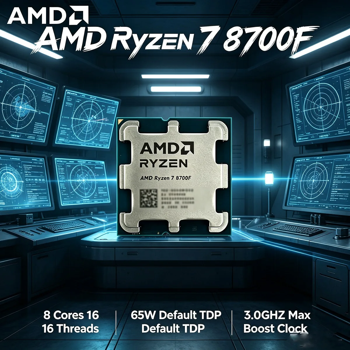 AMD Ryzen 7 8700F New CPU R7 8 - огляд і ціна Amd Cpu Ryzen 7
