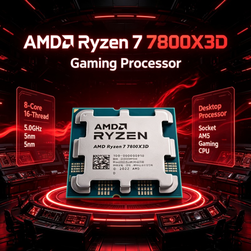 AMD R7 7800X3D Ryzen 7 AM5 CPU - огляд і ціна Amd Cpu Ryzen 7