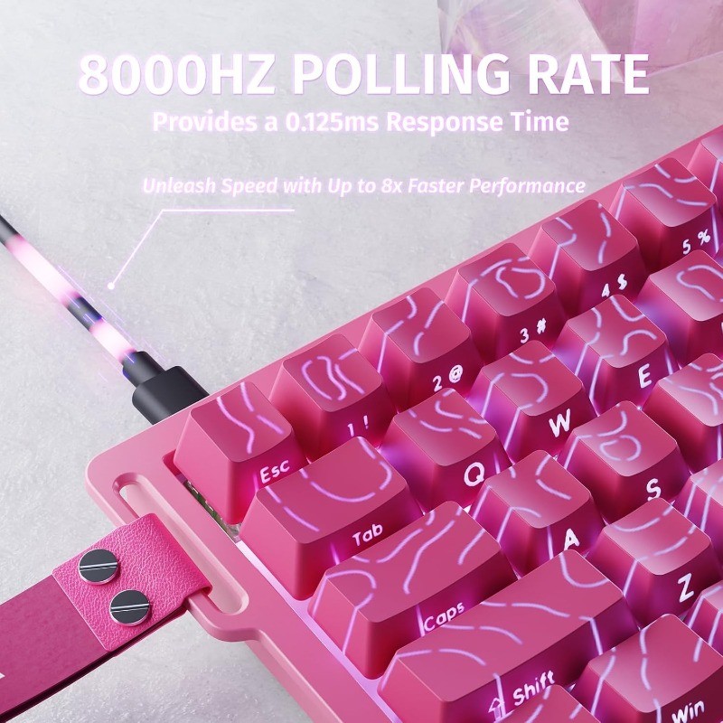 ATTACK SHARK X68 HE 8000Hz Rap - огляд і ціна Gaming Keyboard Type C