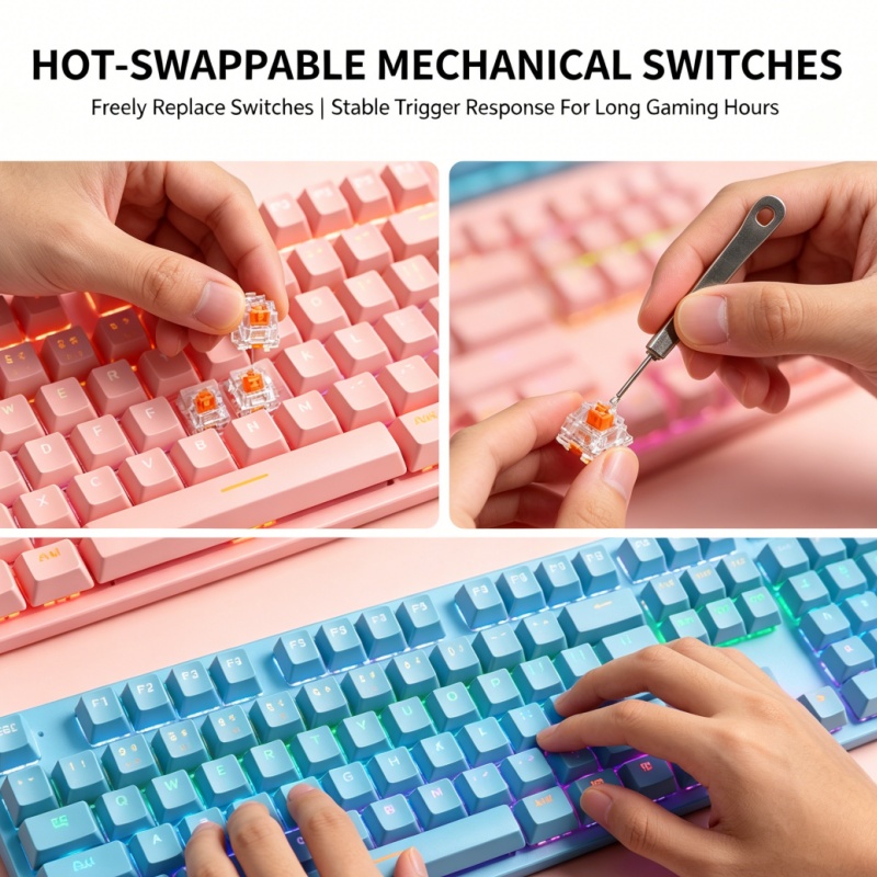 BAJEAL K300 87-Key Wired Mecha - огляд і ціна Gaming Keyboard K300