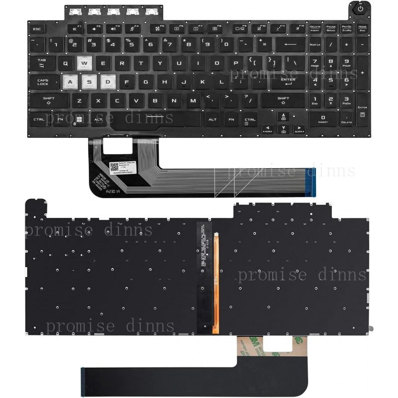 M   US Keyboard for Asus TUF G - огляд і ціна Gaming Keyboard Backlit