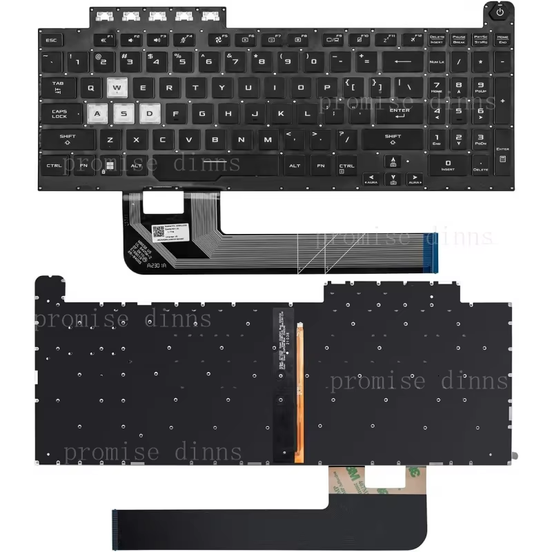 M   US Keyboard for Asus TUF G - огляд і ціна Gaming Keyboard Backlit