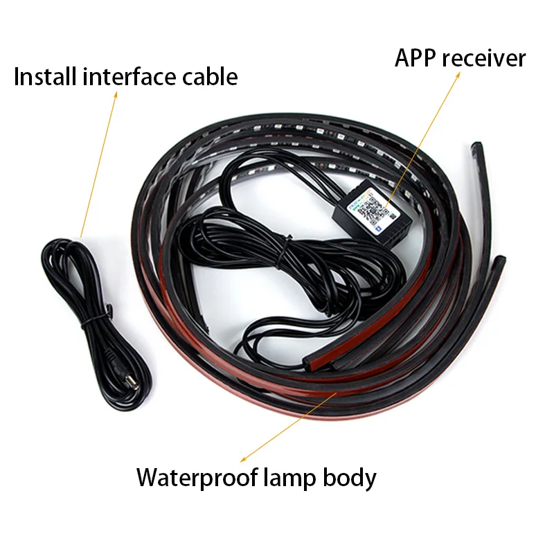 KIEND Car Flexible Underglow S - огляд і ціна Rgb Underglow Strip