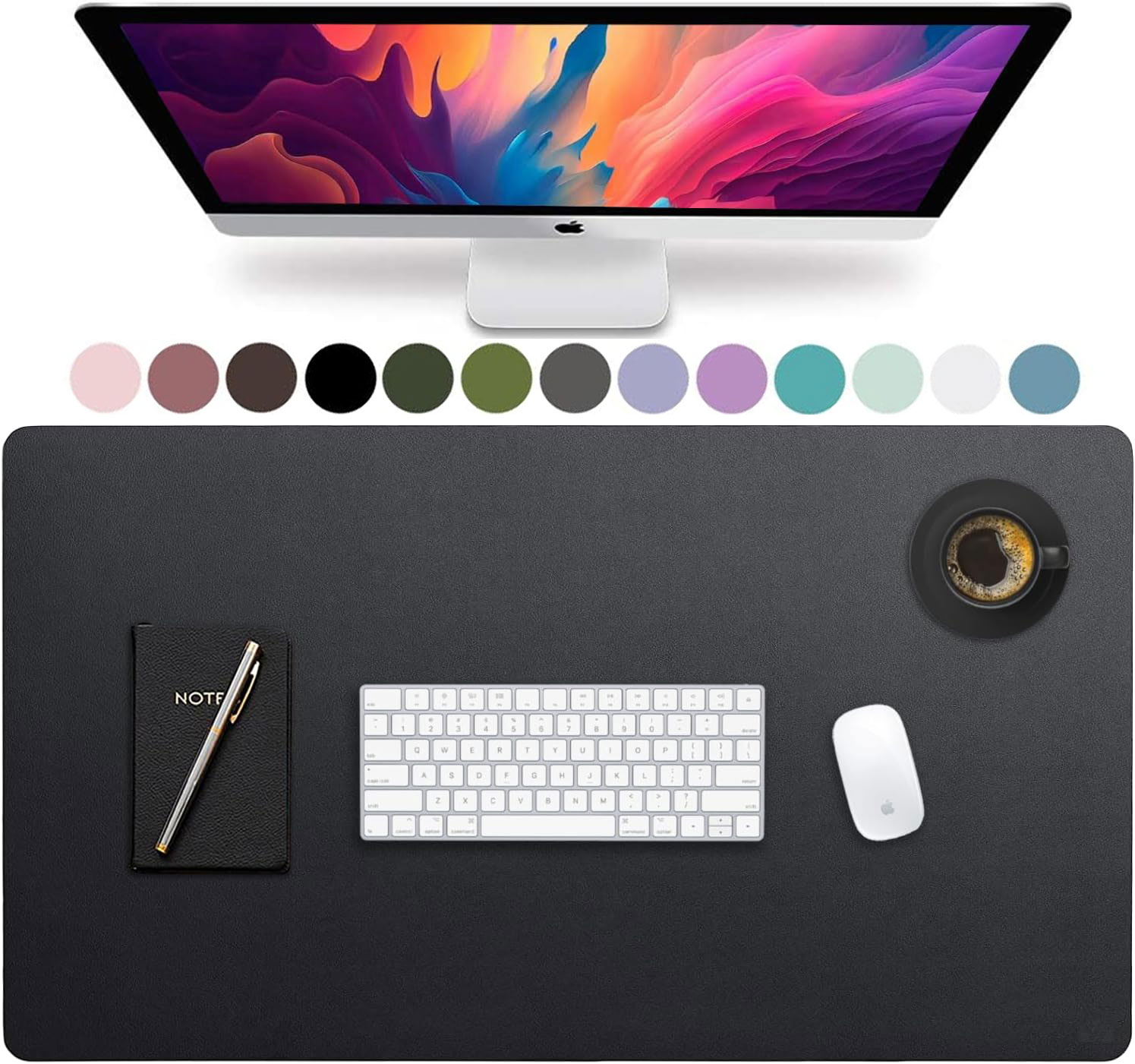 Large Size Leather Desk Pad,Of - огляд і ціна Gaming Keyboard And Mouse Pad