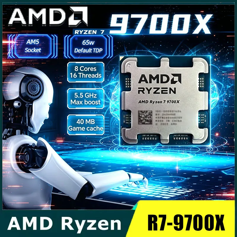 Amd Ryzen 7 9700X Cpu Processo - огляд і ціна Amd Cpu Ryzen 7