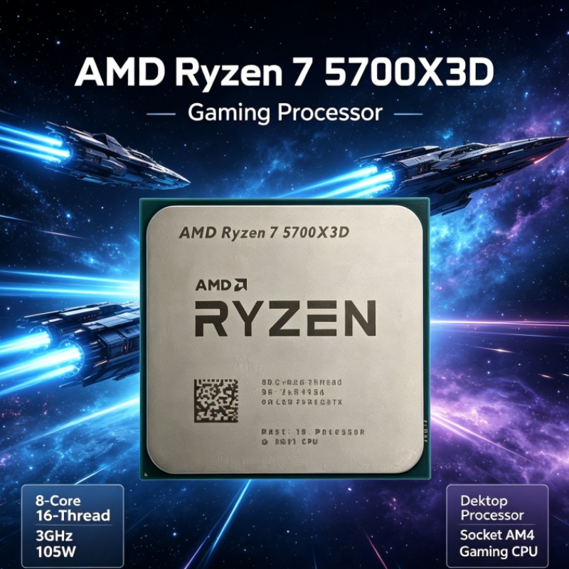 Ryzen 7 5700X3D AMD Socket AM4 - огляд і ціна Amd Cpu Ryzen 7