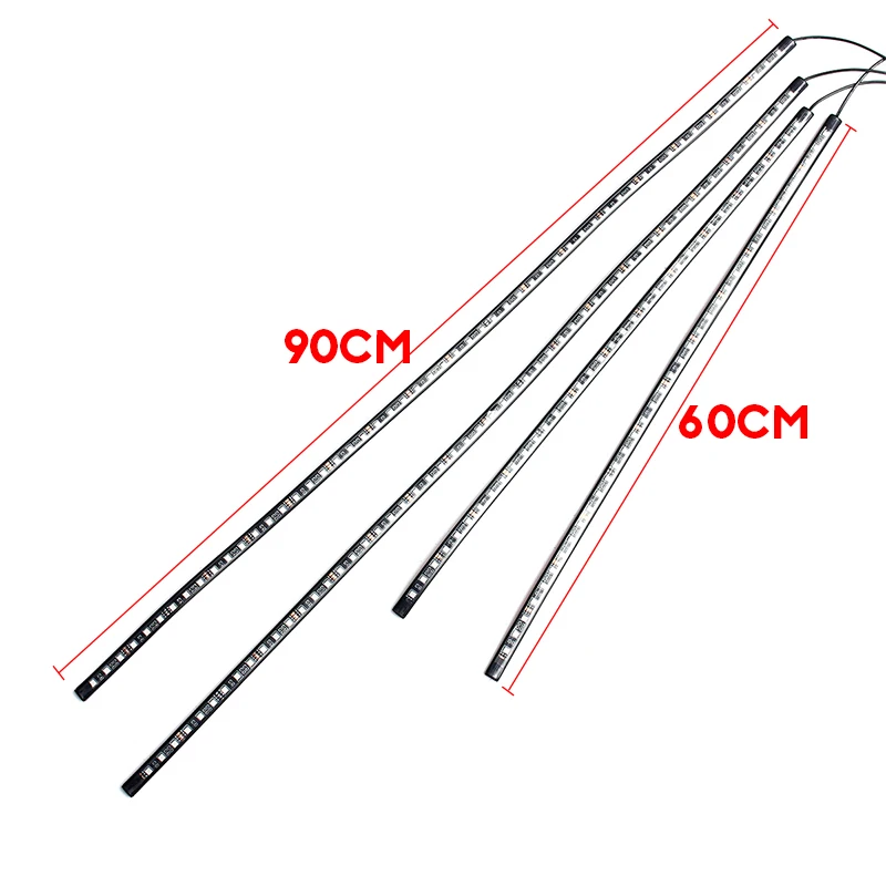 4x Waterproof RGB 5050 SMD Fle - огляд і ціна Rgb Underglow Strip