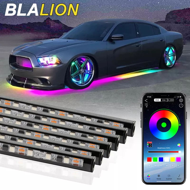 SEAMETAL Car Flexible Underglo - огляд і ціна Rgb Underglow Strip