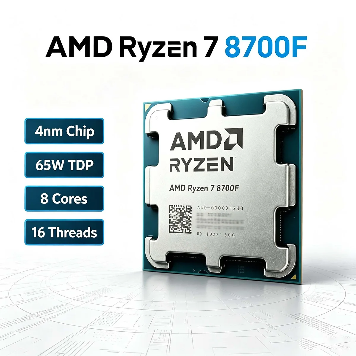 AMD Ryzen 7 8700F R7 8700F CPU - огляд і ціна Amd Cpu Ryzen 7