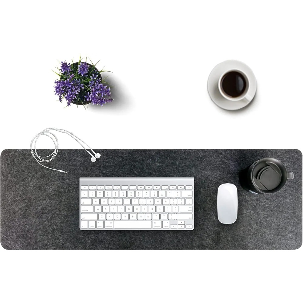 Felt Desk Mat Computer Mat for - огляд і ціна Gaming Keyboard And Mouse Pad