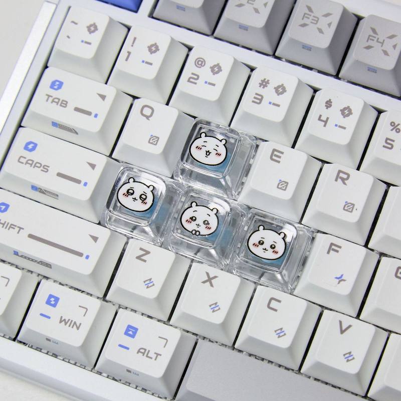 Chiikawa 4 Pcs Handmade Transp - огляд і ціна Gaming Keyboard Backlit