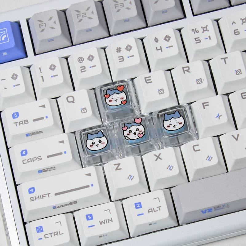 Chiikawa 4 Pcs Handmade Transp - огляд і ціна Gaming Keyboard Backlit