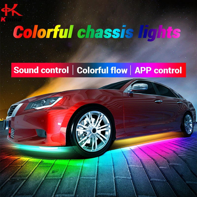 Car Underglow Neon LED Lights  - огляд і ціна Rgb Underglow Strip