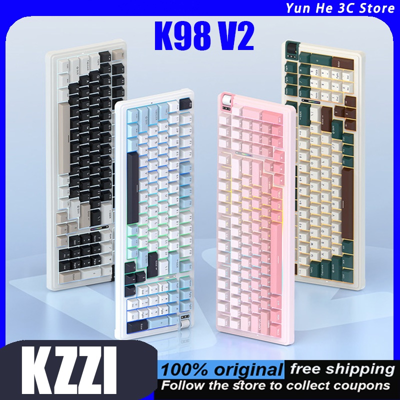 KZZI K98 V2 Mechanical Keyboar - огляд і ціна Gaming Keyboard Type C
