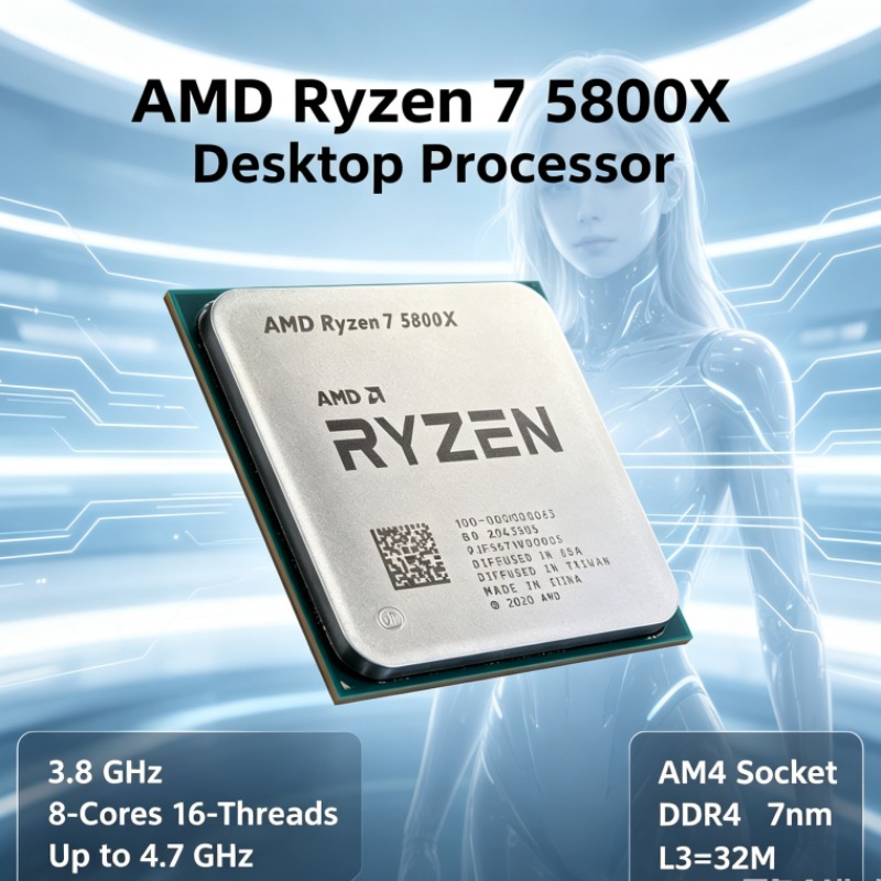 AMD Ryzen 7 5800X R7 5800X AM4 - огляд і ціна Amd Cpu Ryzen 7
