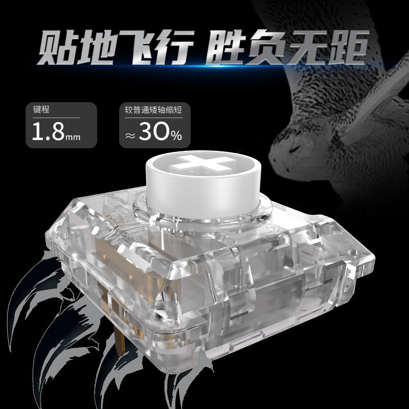 Kailh Choc White Owl Switch Mi - огляд і ціна Gaming Keyboard Mini Mechanical