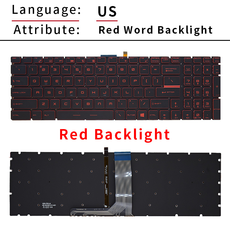 US/RU/SP/FR/TR/AR/NE Backlit K - огляд і ціна Gaming Keyboard Backlit