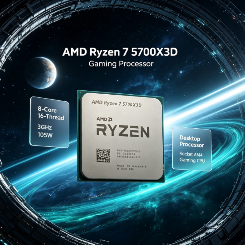Ryzen 7 5700X3D AMD Desktop CP - огляд і ціна Amd Cpu Ryzen 7
