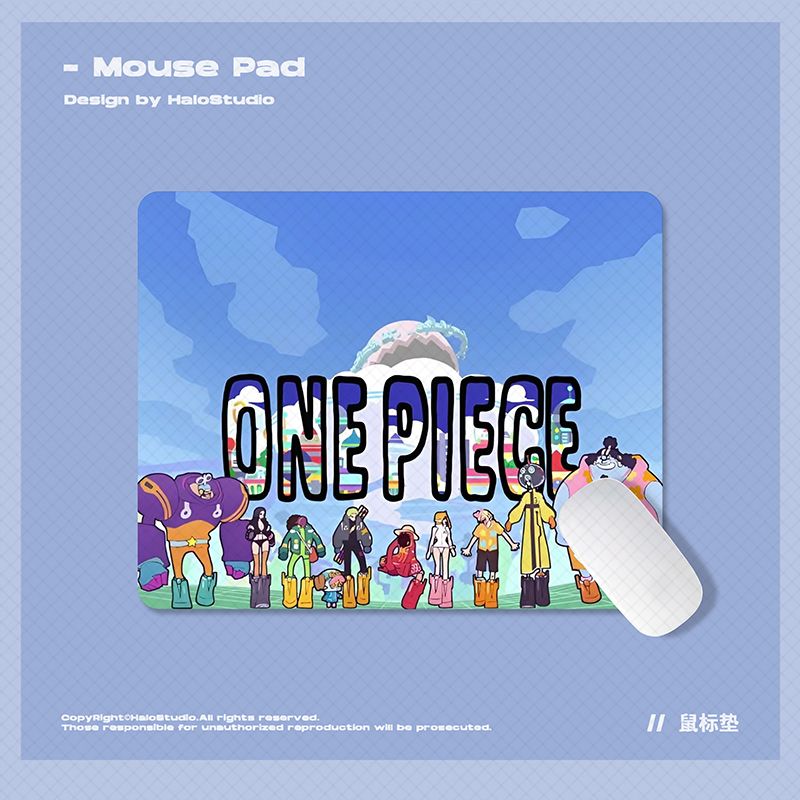 One Piece Creative Anime Carto - огляд і ціна Gaming Keyboard And Mouse Pad