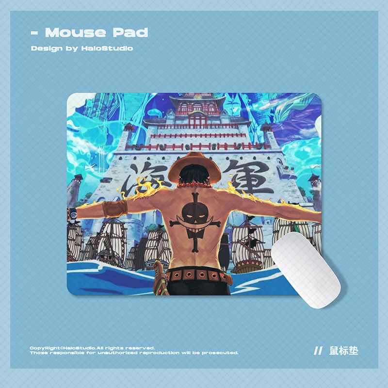 One Piece Creative Anime Carto - огляд і ціна Gaming Keyboard And Mouse Pad