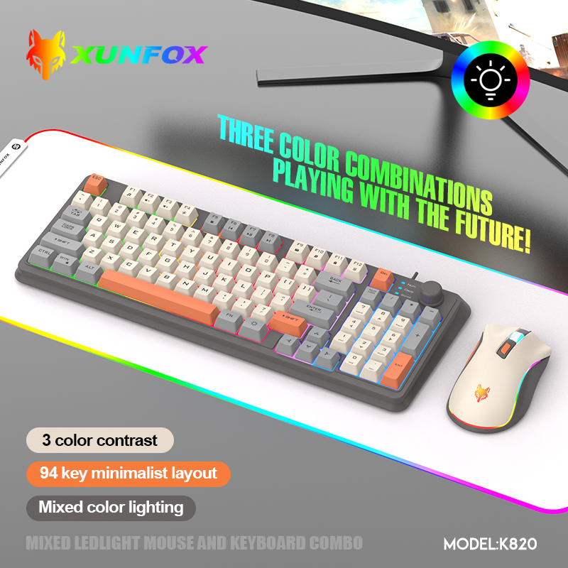 K820 USB Wired Game Keyboard M - огляд і ціна Gaming Keyboard Bundle