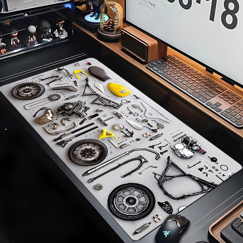 Disassembly Diagram Rubber Mou - огляд і ціна Gaming Keyboard And Mouse Pad