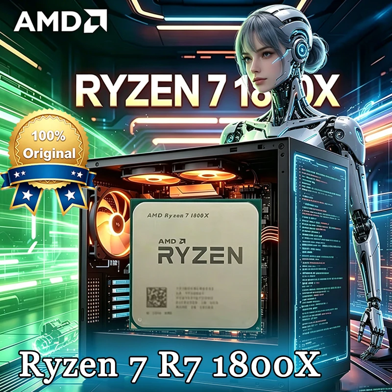 AMD Ryzen 7 1800X CPU R7 1800X - огляд і ціна Amd Cpu Ryzen 7