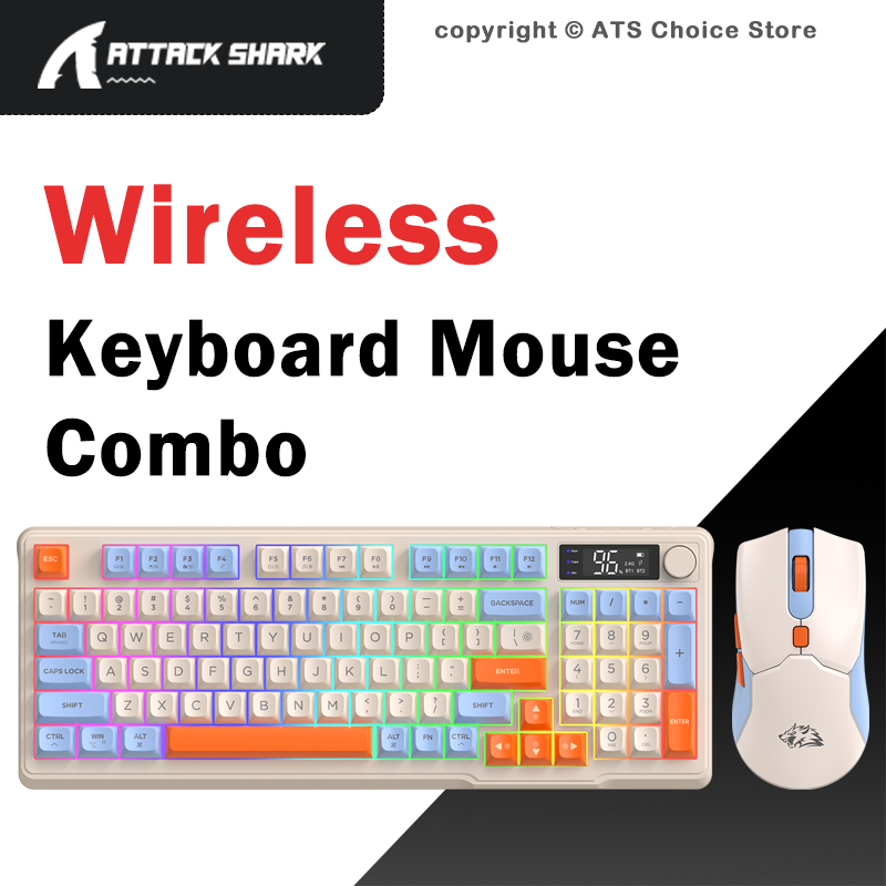 FREEWOLF T96 Wireless Keyboard - огляд і ціна Gaming Keyboard Bundle