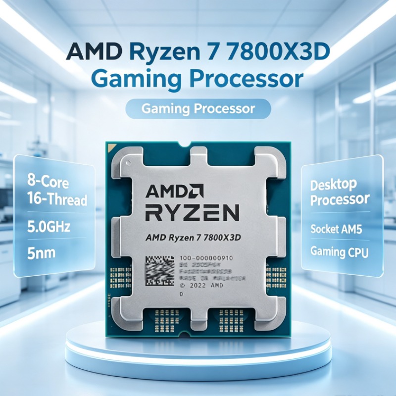 AMD Ryzen 7 R7 7800X3D CPU Pro - огляд і ціна Amd Cpu Ryzen 7