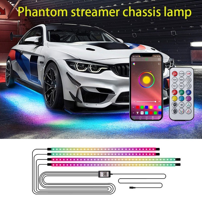 4in1 Car Flexible Underglow St - огляд і ціна Rgb Underglow Strip