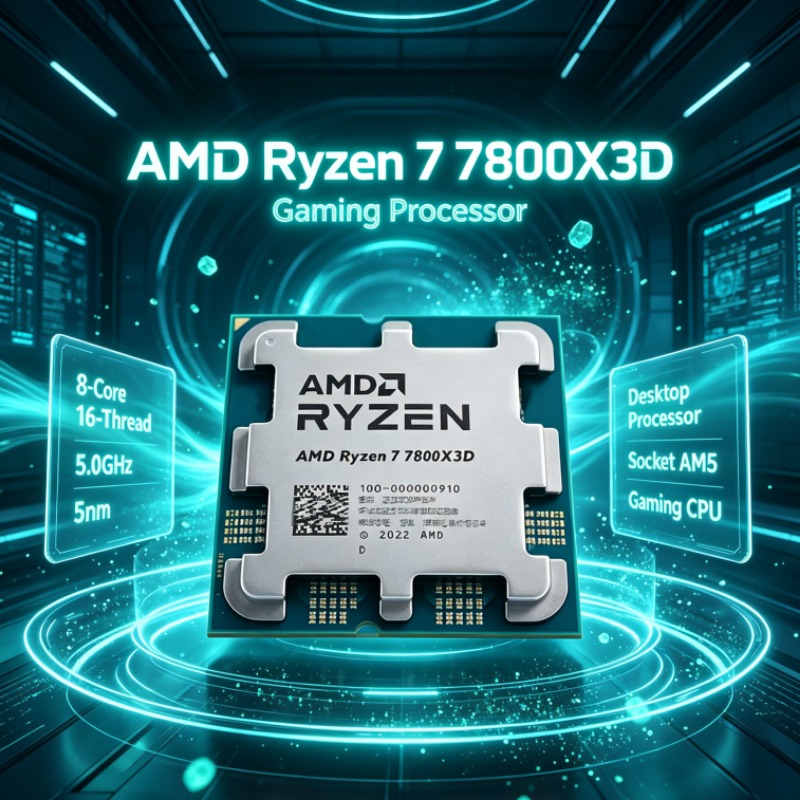 Ryzen 7 7800X3D AMD CPU 100-10 - огляд і ціна Amd Cpu Ryzen 7