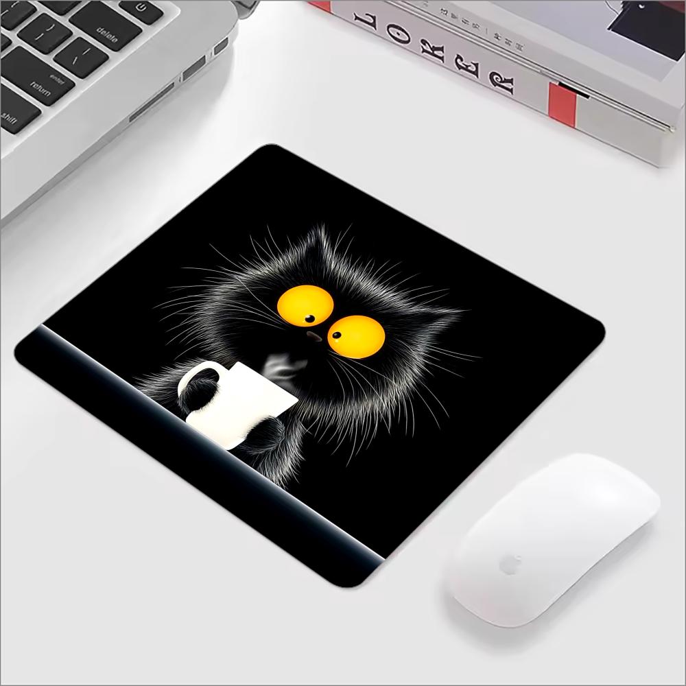 Kawaii Coffee Cat Mouse Pad Bl - огляд і ціна Keyboard Gaming Black