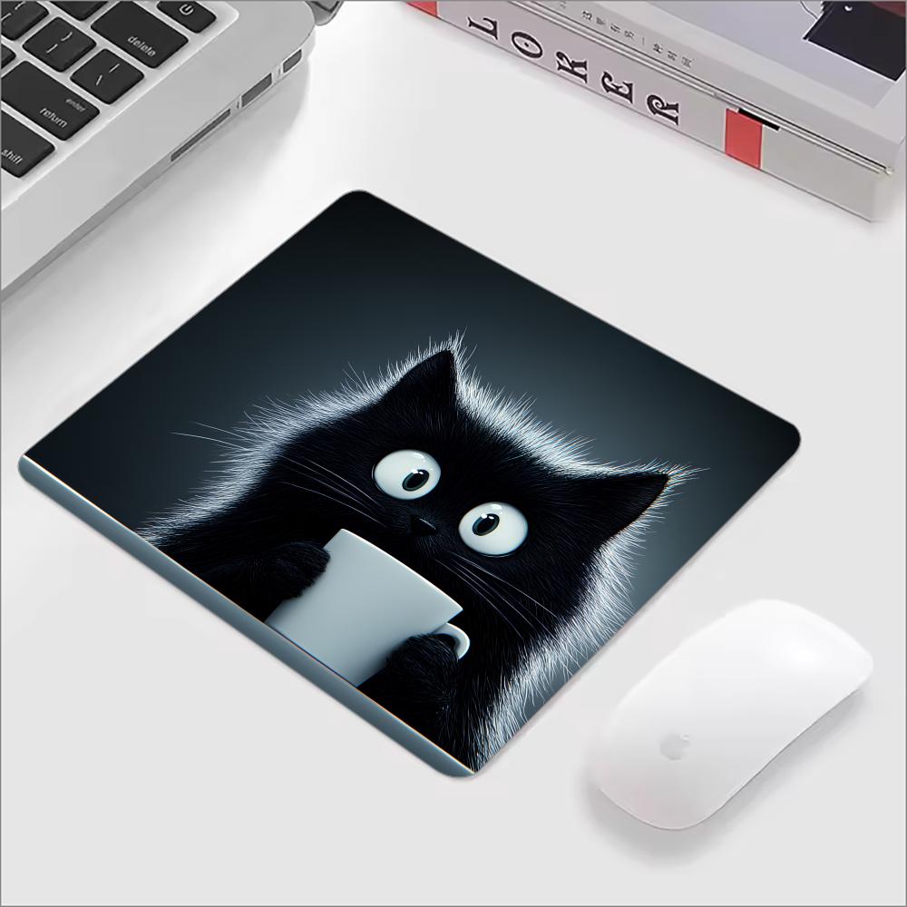 Kawaii Coffee Cat Mouse Pad Bl - огляд і ціна Keyboard Gaming Black