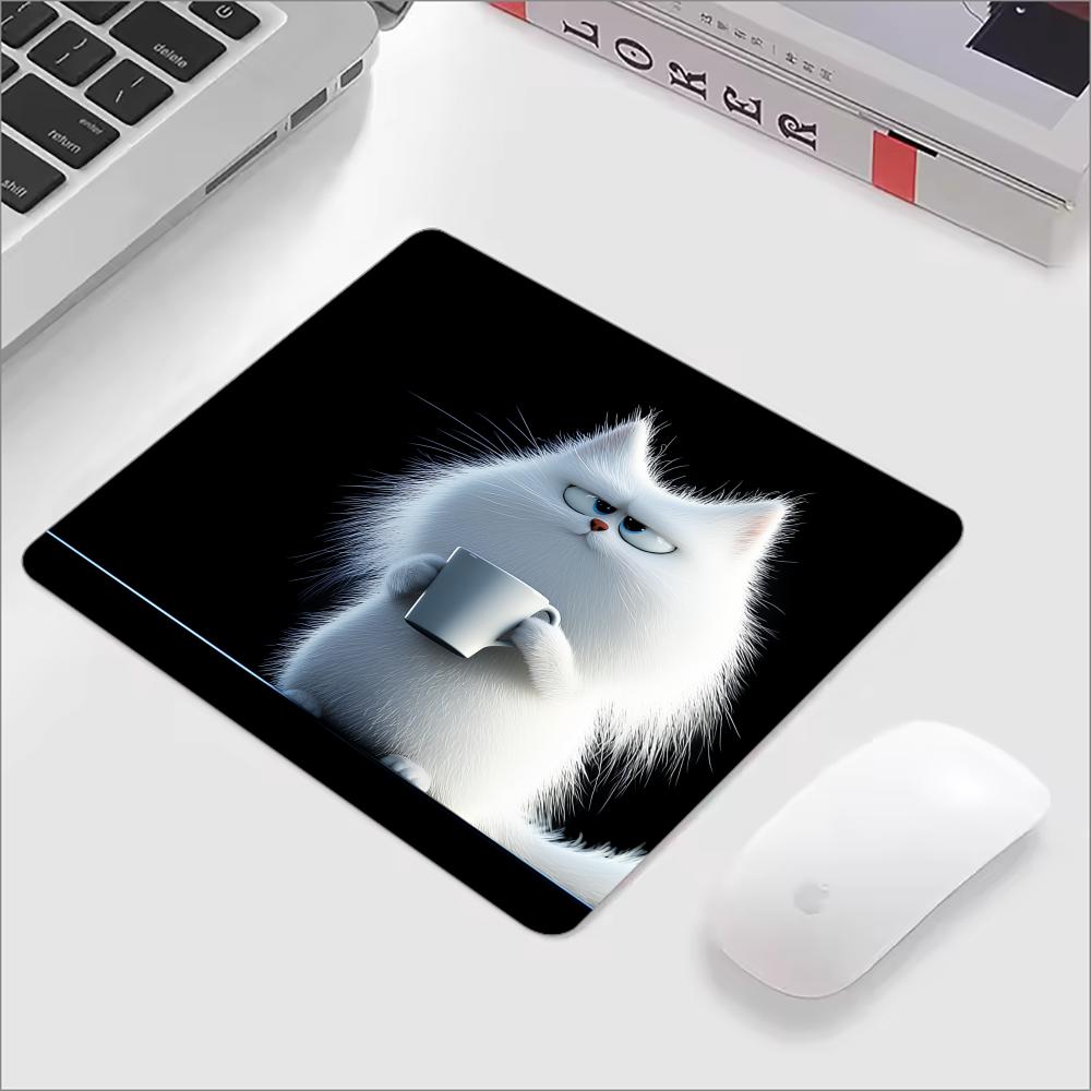 Kawaii Coffee Cat Mouse Pad Bl - огляд і ціна Keyboard Gaming Black