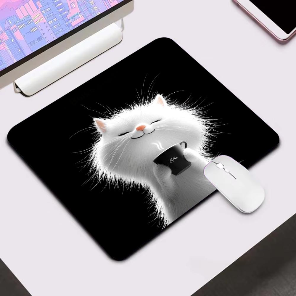Kawaii Coffee Cat Mouse Pad Bl - огляд і ціна Keyboard Gaming Black