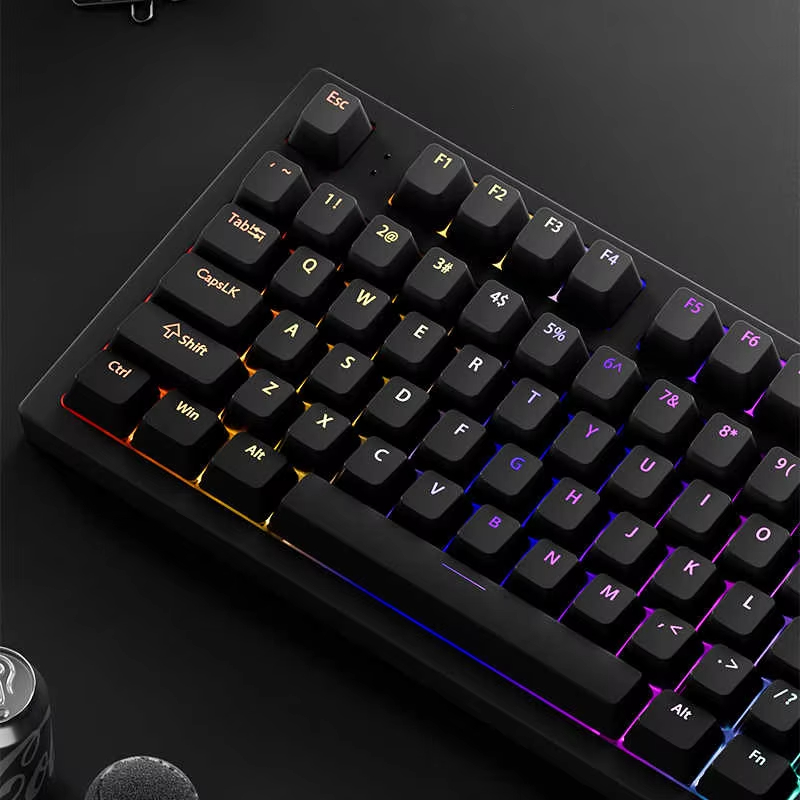 130+ Keys Black Custom Double  - огляд і ціна Keyboard Gaming Black